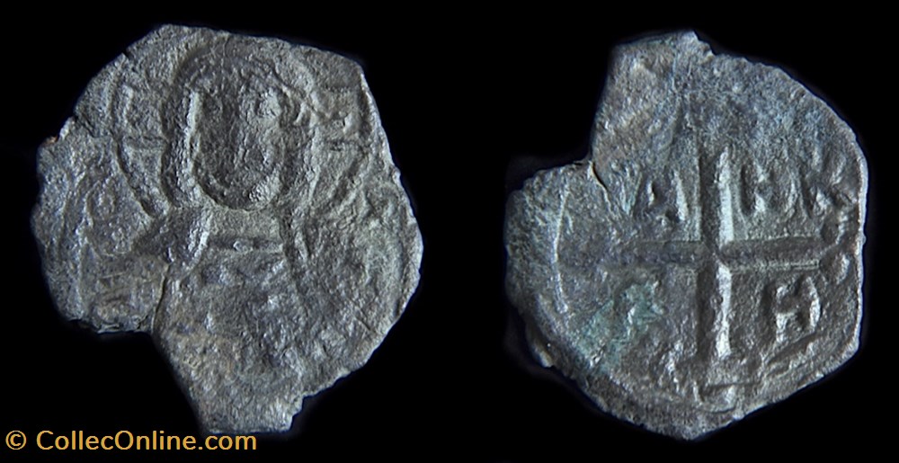 PRINCIPAUTÉ D'ANTIOCHE - TANCRED, RÉGENT Follis monnaies europe medievale etats latins orient principaute antioche tancred regent follis