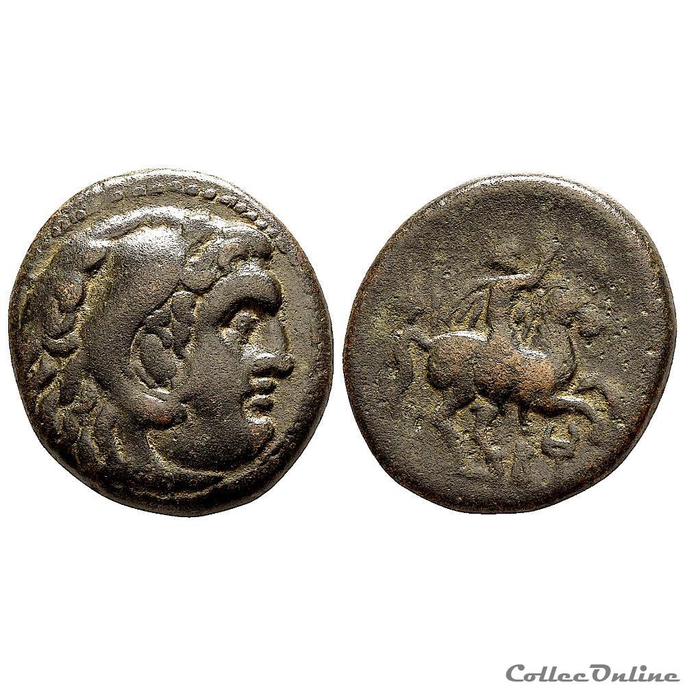 Philip III Arrhidaeus 323-317 BC Bronze au cavalier monnaie antique grecque philip iii arrhidaeus 323 317 bc bronze au cavalier