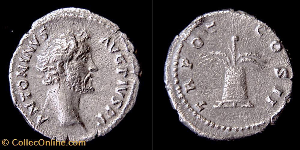 monnaie antique av jc ap romaine republicaine imperiale antonin le pieux 25 02 138 7 03 161 denier ric 58
