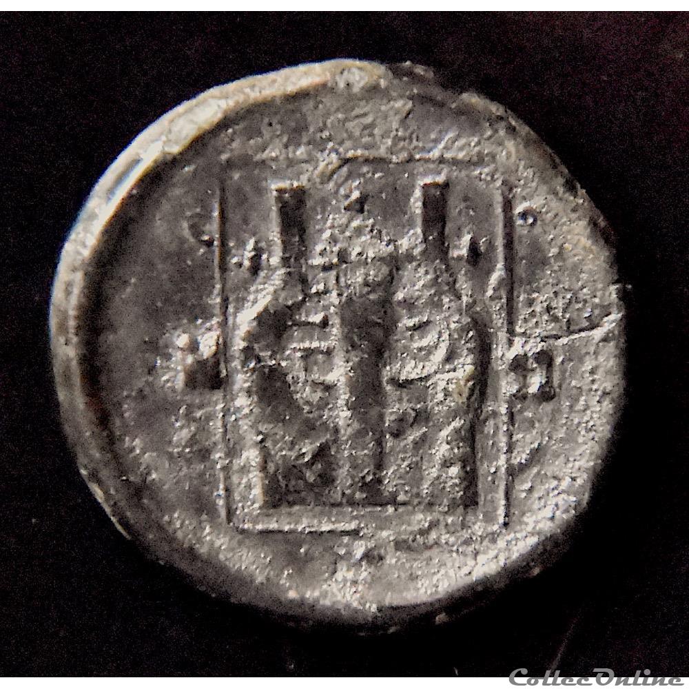 Ionie Colophon, - Apollon à la Lyre 400-350 avant JC 3 monnaie antique grecque ionie colophon apollon a la lyre 400 350 avant jc