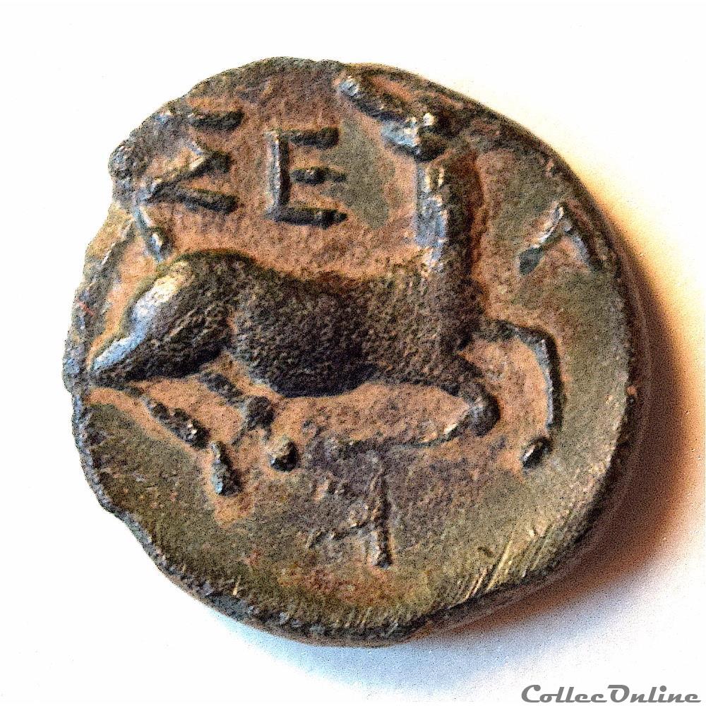 PISIDIE - SELGÉ Unité ( IIème siècle av.jc ) 2 monnaie antique grecque pisidie selge unite iieme siecle av jc