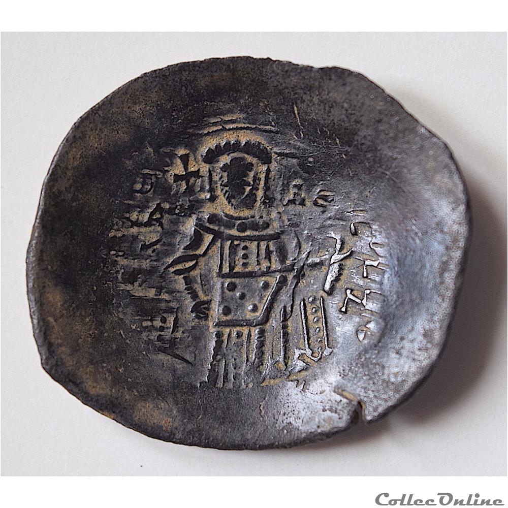 Isaac II Ange (1185-1195 et 1203-1204), Trachy Constantinople 3 monnaie antique av jc ap byzantine isaac ii ange 1185 1195 et 1203 1204 trachy constantinople