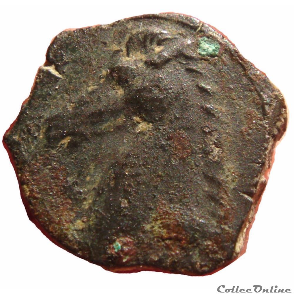HISPANO-CARTHAGINOISES Demi-unité IIIè s. av.jc 2 monnaie antique ap gauloise hispano carthaginoises demi unite iiie s av jc