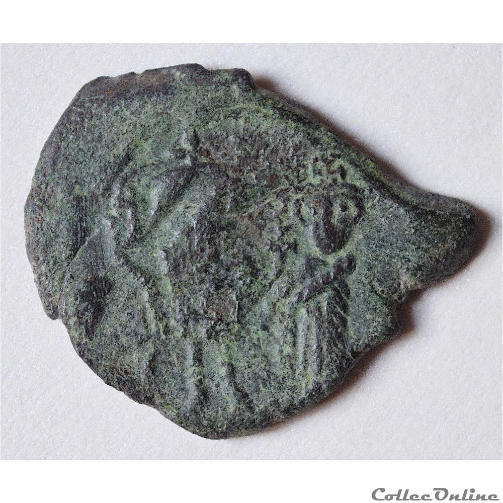 monnaie antique byzantine constans ii constantin iv heraclius tibere emise a syracuse 662 667 a d sear 1110