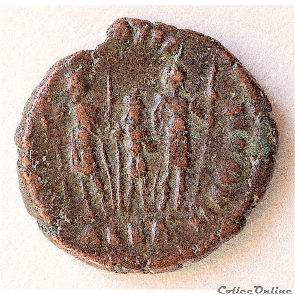 Honorius Æ 13 Nummus. Alexandria, AD 406-408 3 monnaie antique romaine honorius 13 nummus alexandria ad 406 408