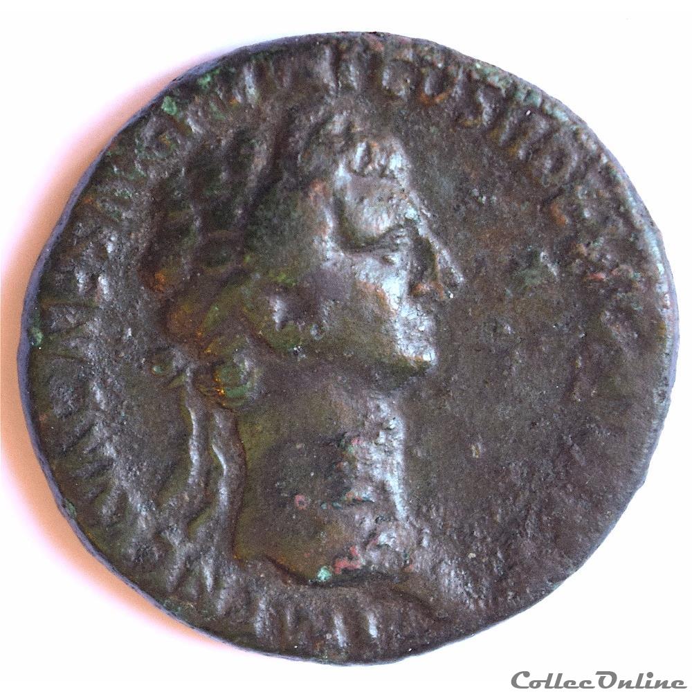 Nerva (96-98). As à "Liberté Public" Rome RIC 86 monnaie antique romaine nerva 96 98 as a liberte public rome ric 86
