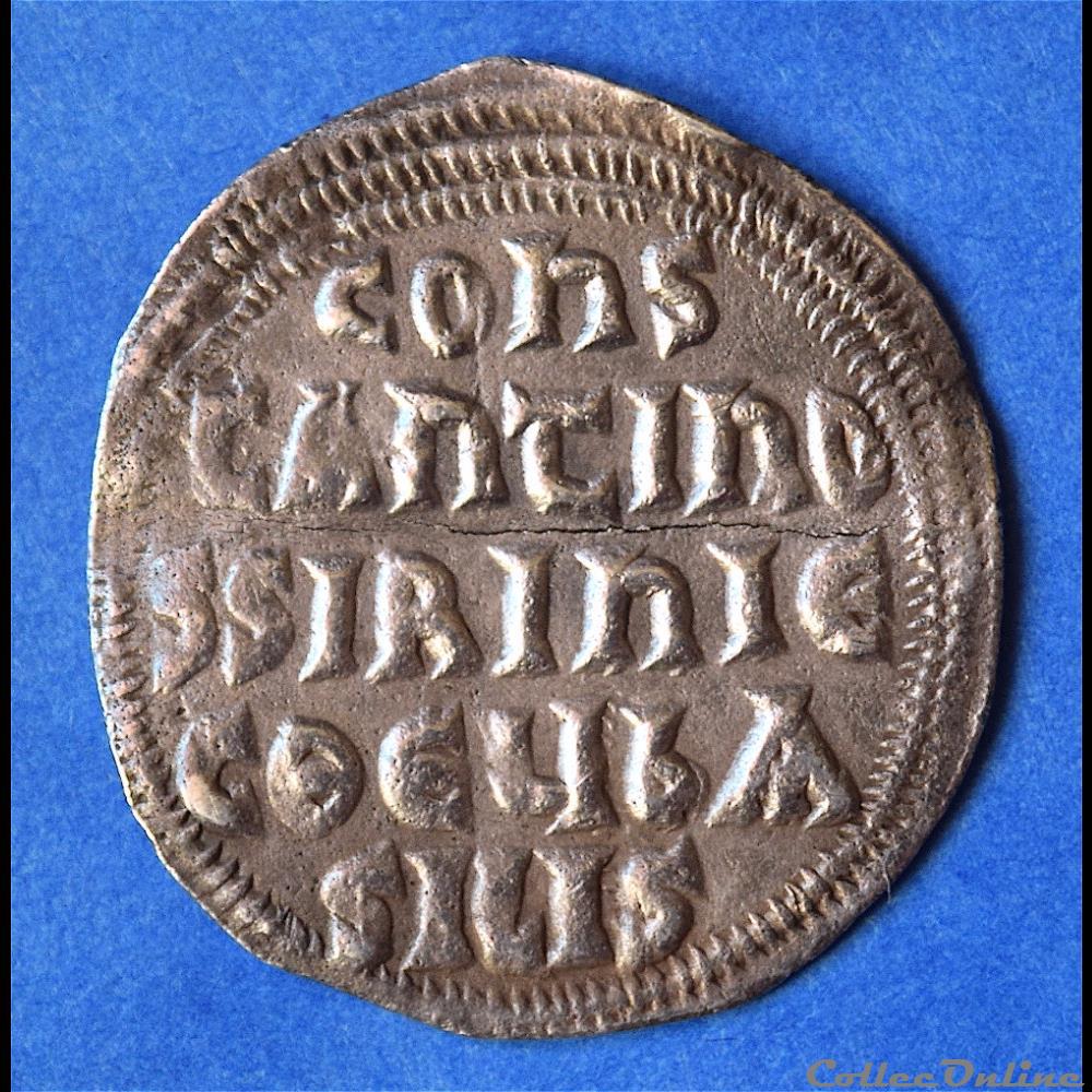 monnaie antique byzantine constantine vi et irene ar miliaresion 780 797 a d constantinople sear 1595