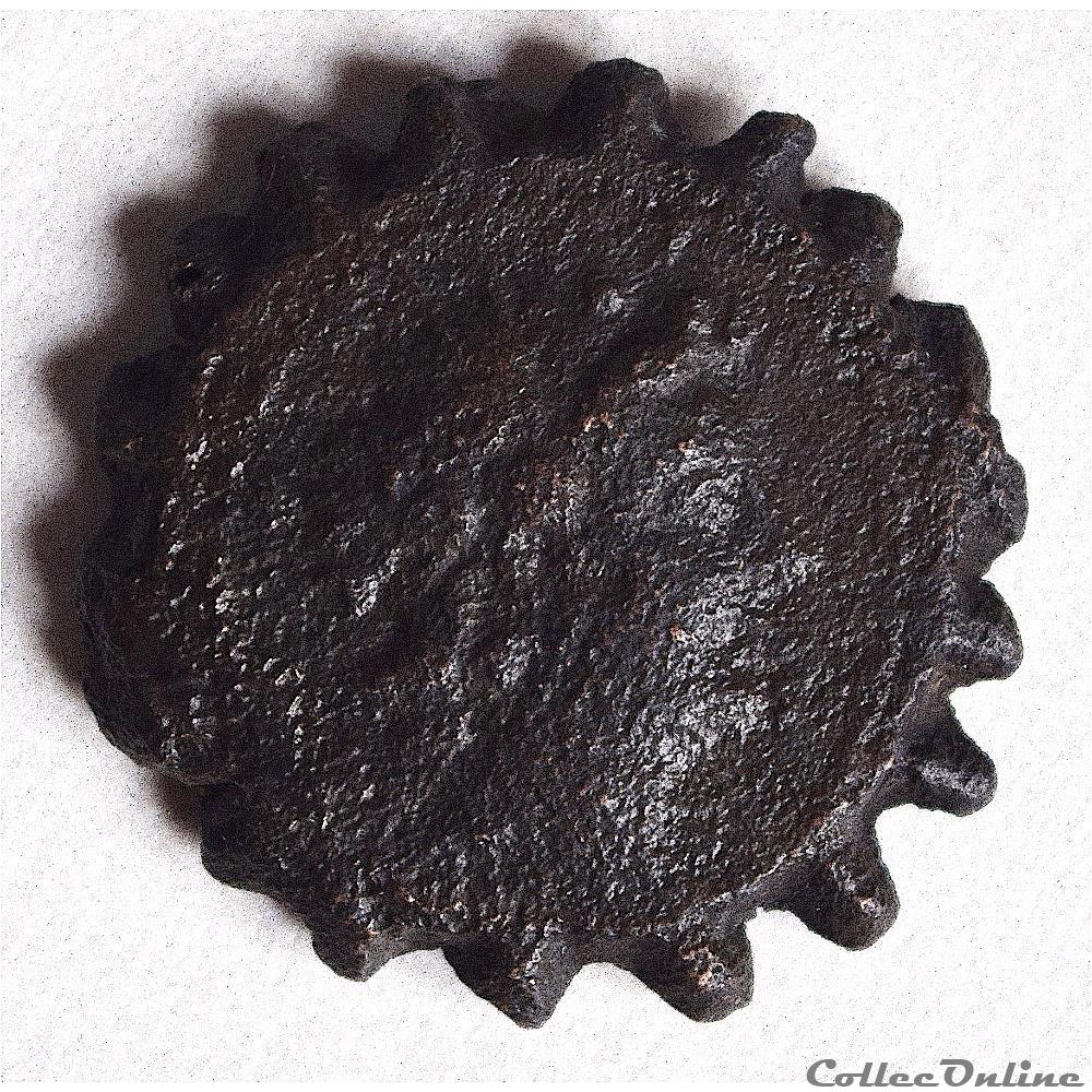 Antiochos VI Dionysos (145-142), AE bronze serratus, Antioche. 2 monnaie antique grecque antiochos vi dionysos 145 142 ae bronze serratus antioche