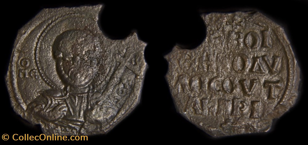 monnaies europe medievale etats latins orient principaute antioche tancrede 1104 1112 follis de 1er type
