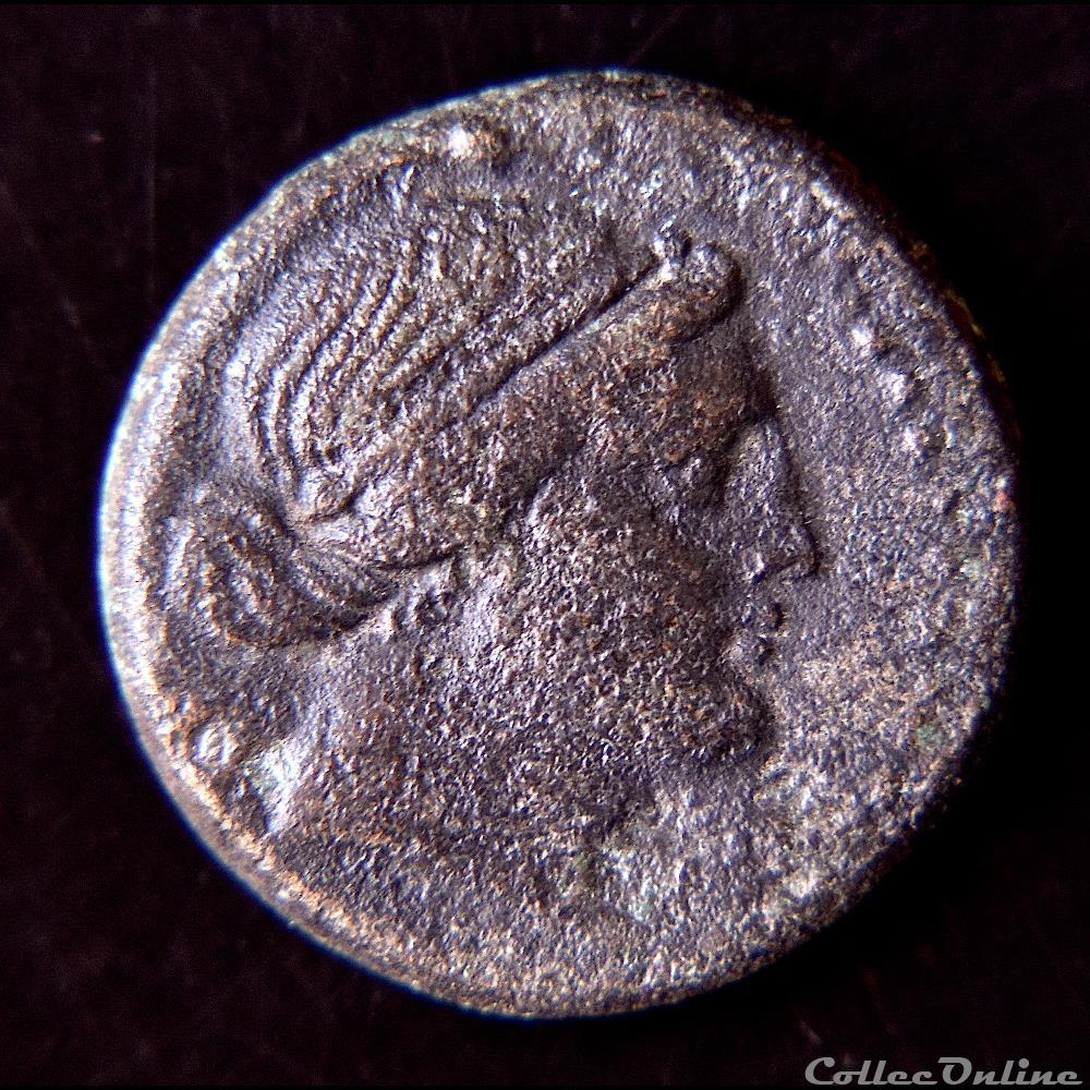 Aeolis Kyme / Éolide, Cymé (250-190 av.jc) - Bronze (AE 19/20) 2 monnaie antique grecque aeolis kyme eolide cyme 250 190 av jc bronze ae 19 20