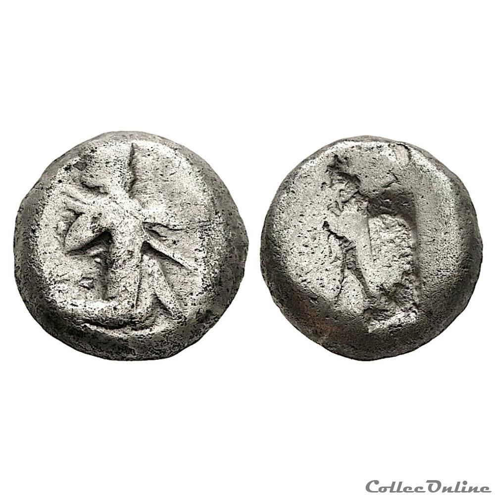 Darius Ier à Xerxes II - Atelier Sardes - (Ionie Millet) monnaie antique av jc ap elymaide parthe sassanide darius ier a xerxes ii atelier sardes ionie millet