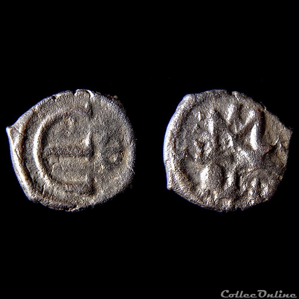 Justin II & Sophie (565-578 AD) Pentanummium "au Monogramme". Constantinople. monnaie antique byzantine justin ii sophie 565 578 ad pentanummium au monogramme constantinople