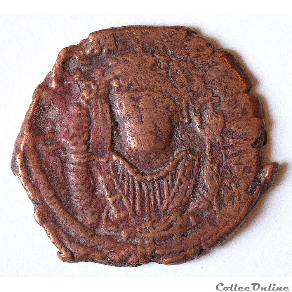 Tibère II Constantin (578-582). Follis. Constantinople (580-581 A.D) Do. 13d monnaie antique byzantine tibere ii constantin 578 582 follis constantinople 580 581 a d do 13d