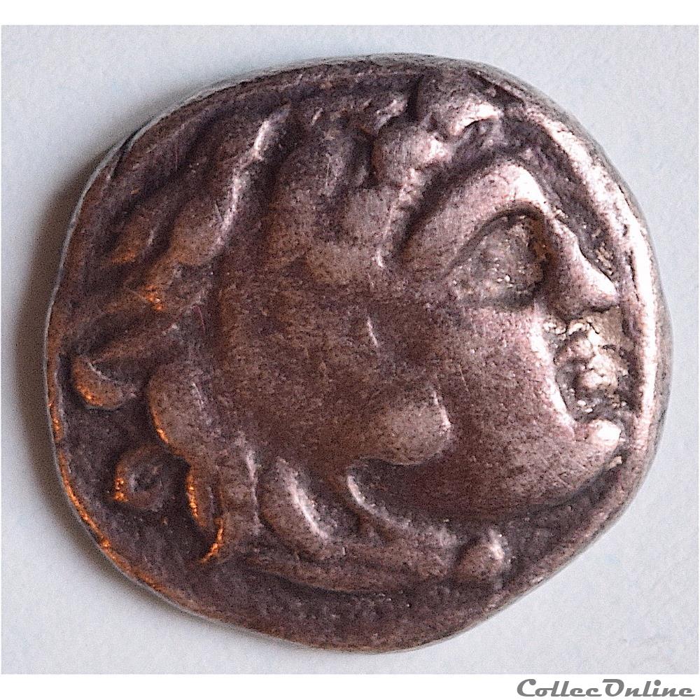 Alexandre III le Grand (336-323 AV JC), Drachme monnaie antique grecque alexandre iii le grand 336 323 av jc drachme