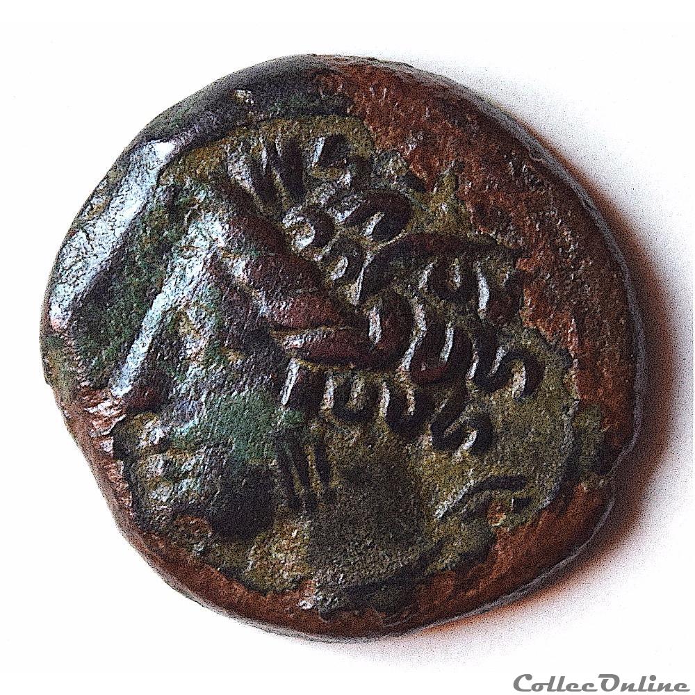 Zeugitane (400-350 AV JC), Bronze Tanit (AE 16) 2 monnaie antique grecque zeugitane 400 350 av jc bronze tanit ae 16