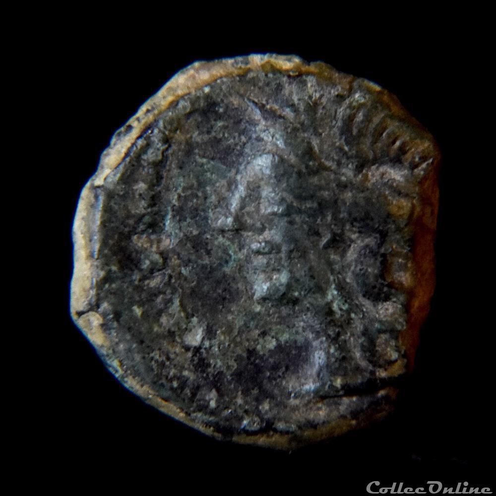 monnaie antique jc ap gauloise bronze au sanglier nama sat nemausus nimes iie ier siecles avant j c