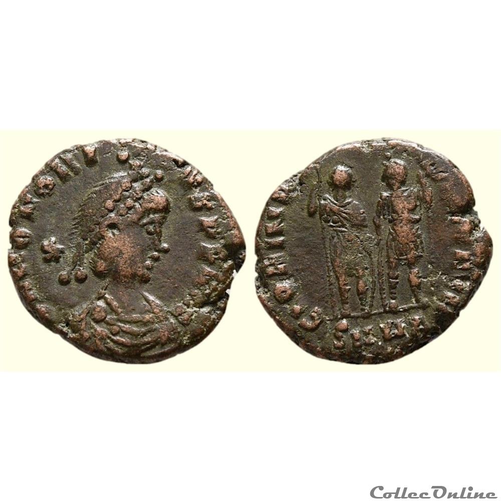 monnaie antique romaine honorius flavius honorius nummus