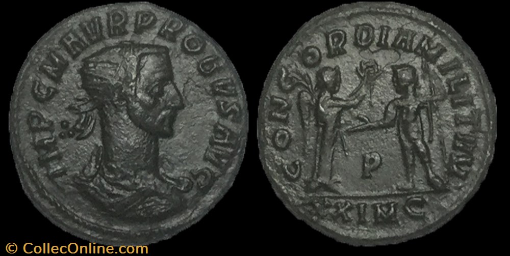 monnaie antique av jc ap romaine aurelianus probus