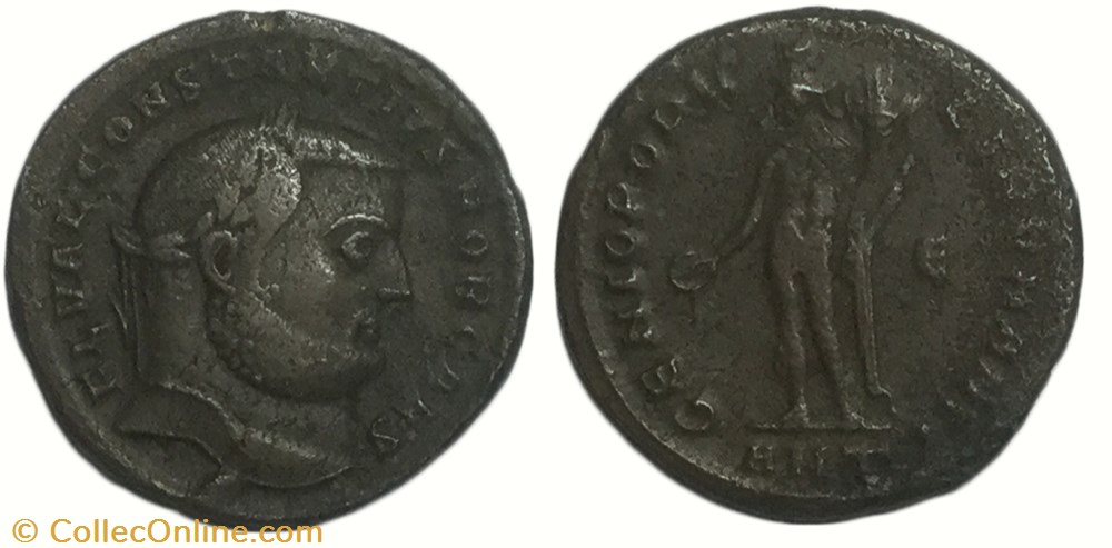 follis Constance I monnaie antique av jc ap romaine follis constance i