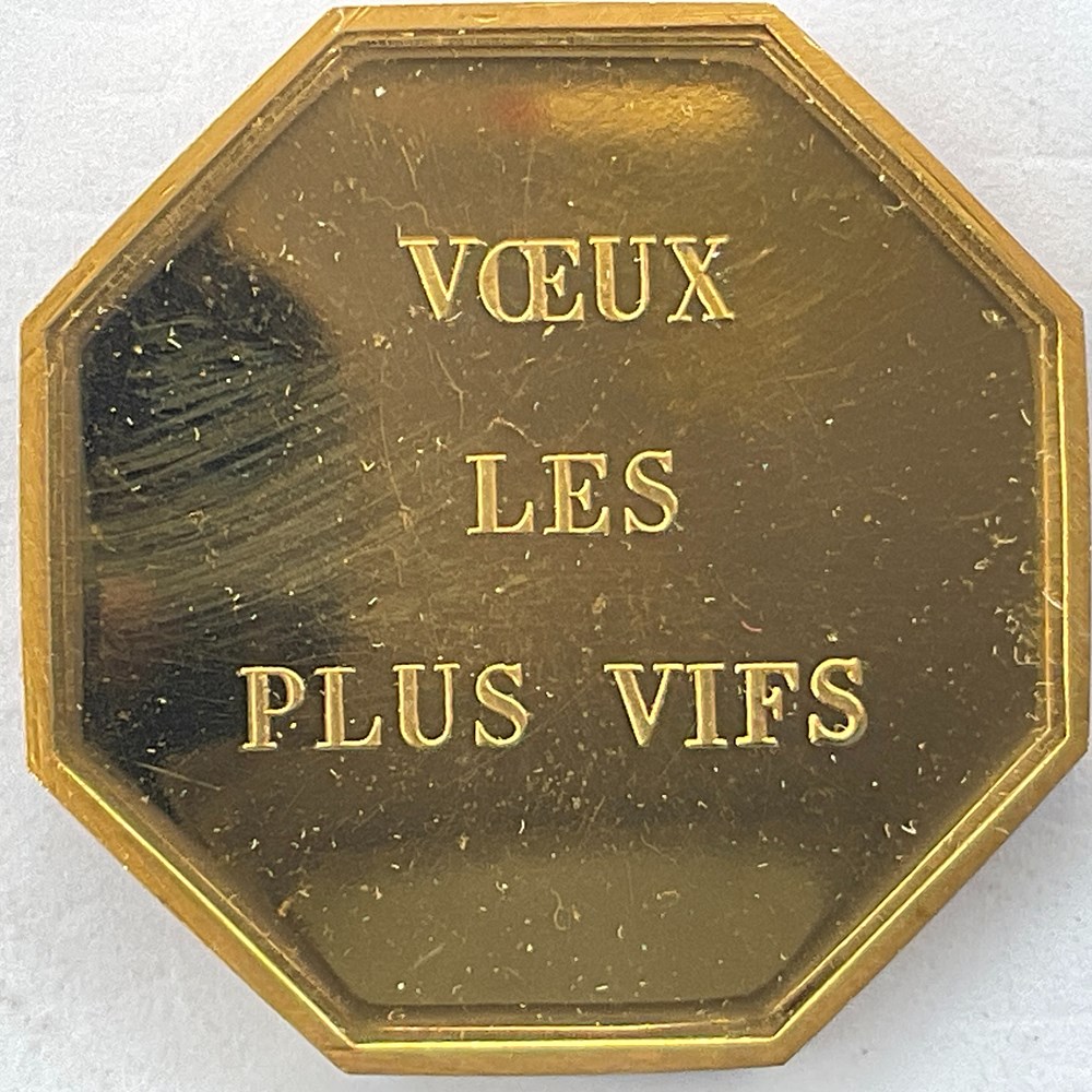 jeton de vœux les plus vifs medailles france jeton de v ux les plus vifs