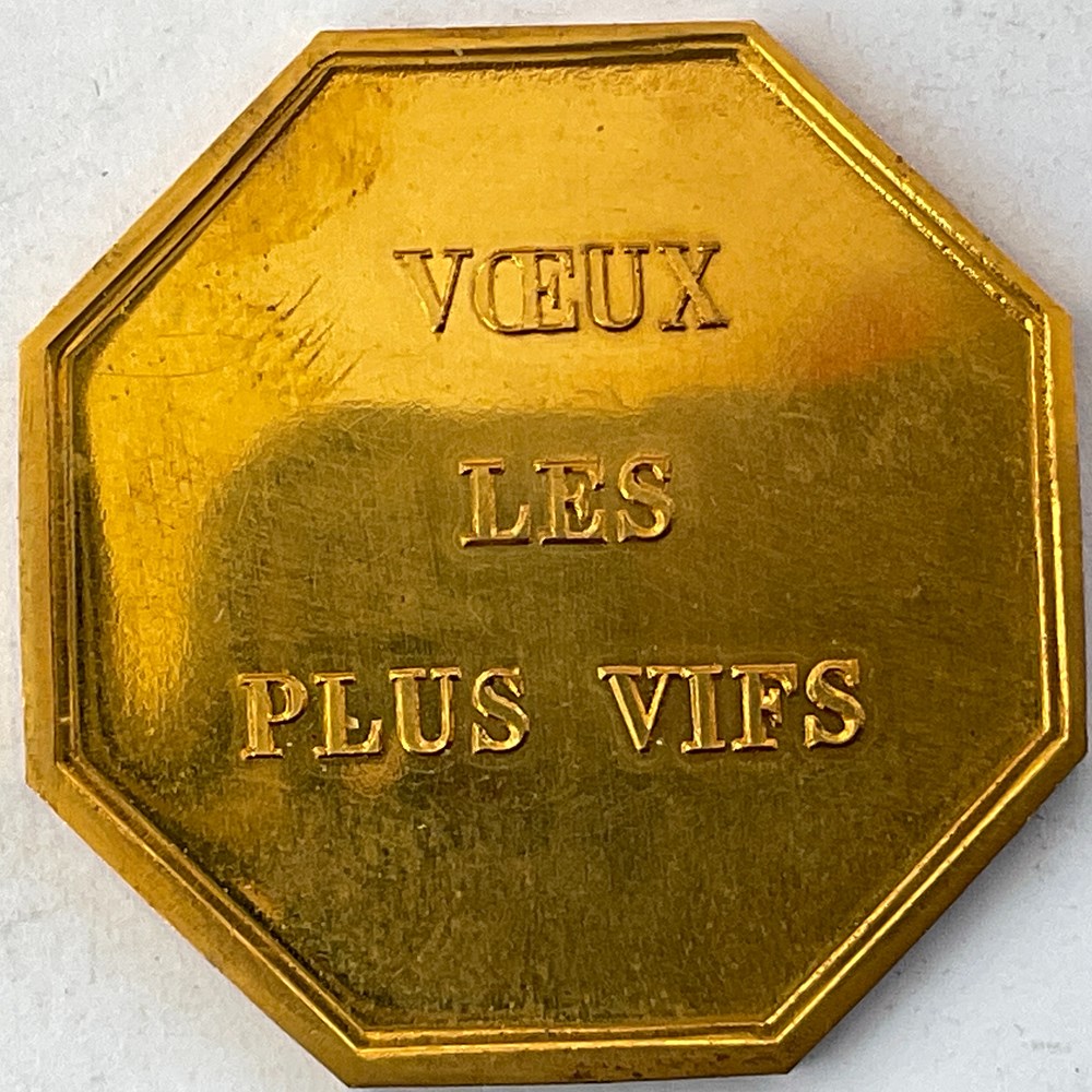 jeton de vœux les plus vifs medailles france jeton de v ux les plus vifs