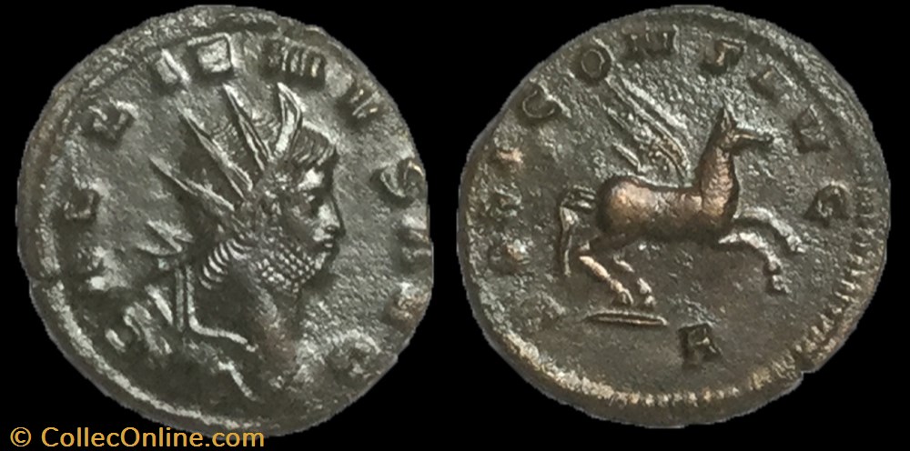 monnaie antique av jc ap romaine antoninien gallien