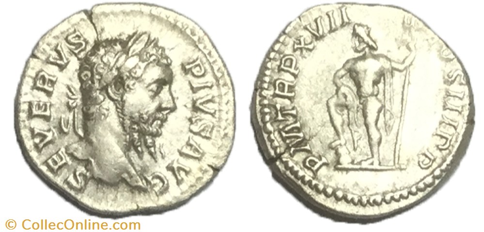 Denier SEPTIME SÉVÈRE monnaie antique av jc a ap romaine denier septime severe