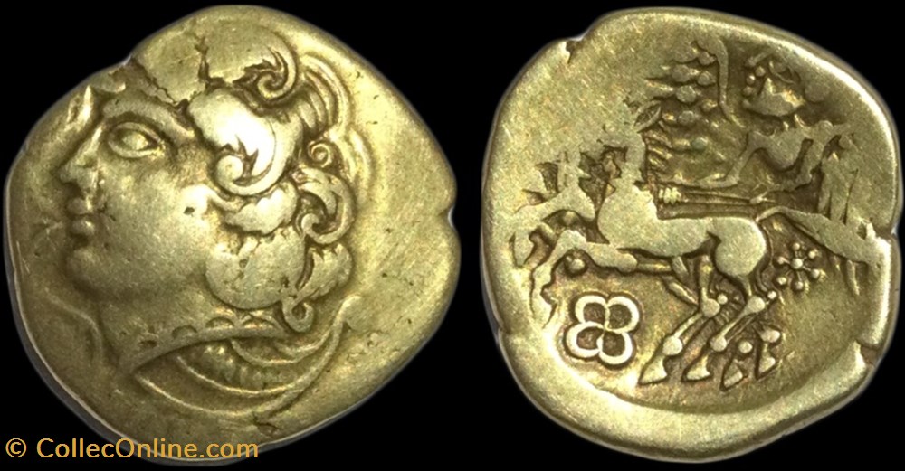 statère monnaies antiques celtes statere