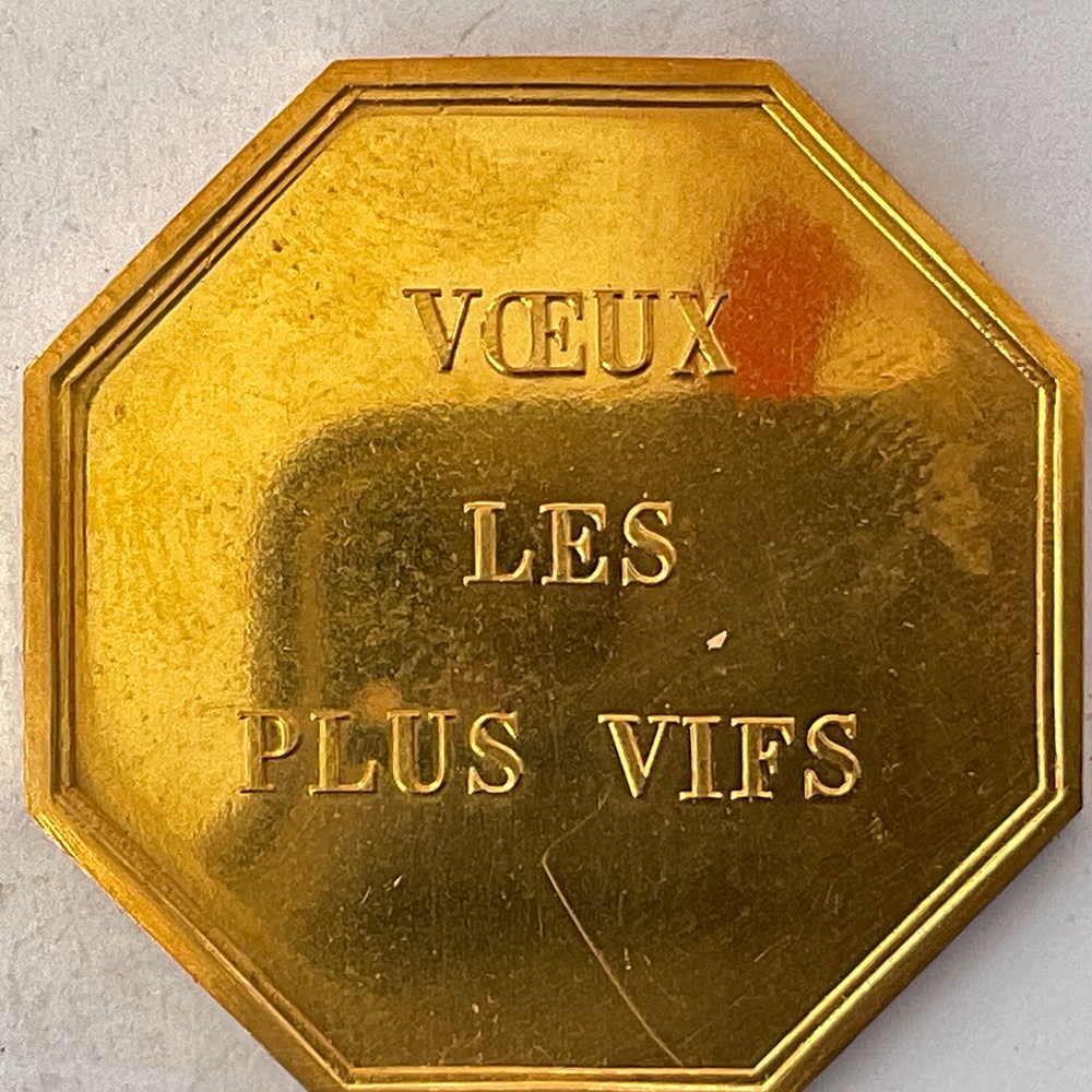 jeton de vœux les plus vifs medailles france jeton de v ux les plus vifs