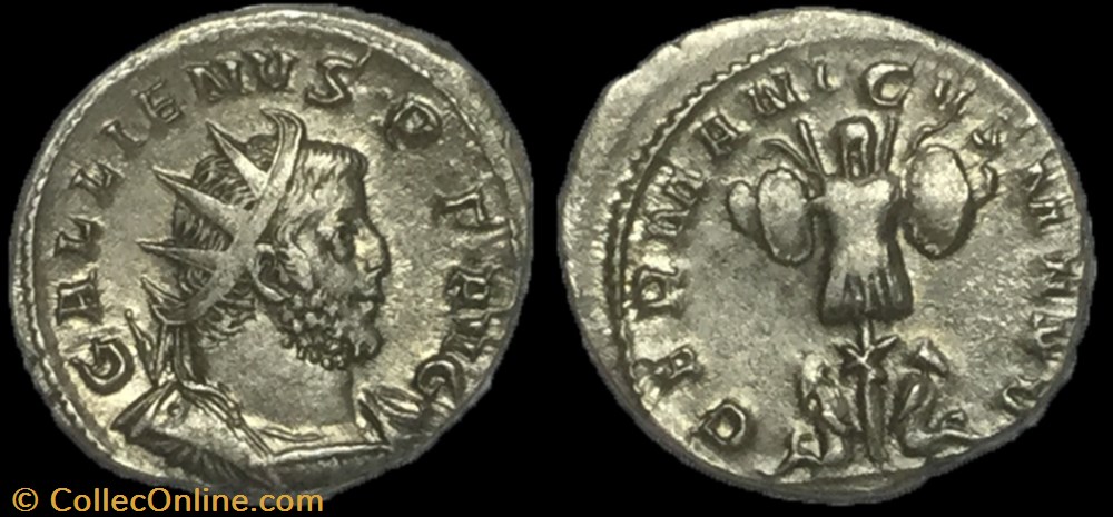 Antoninien GALLIEN monnaie antique av jc ap romaine antoninien gallien