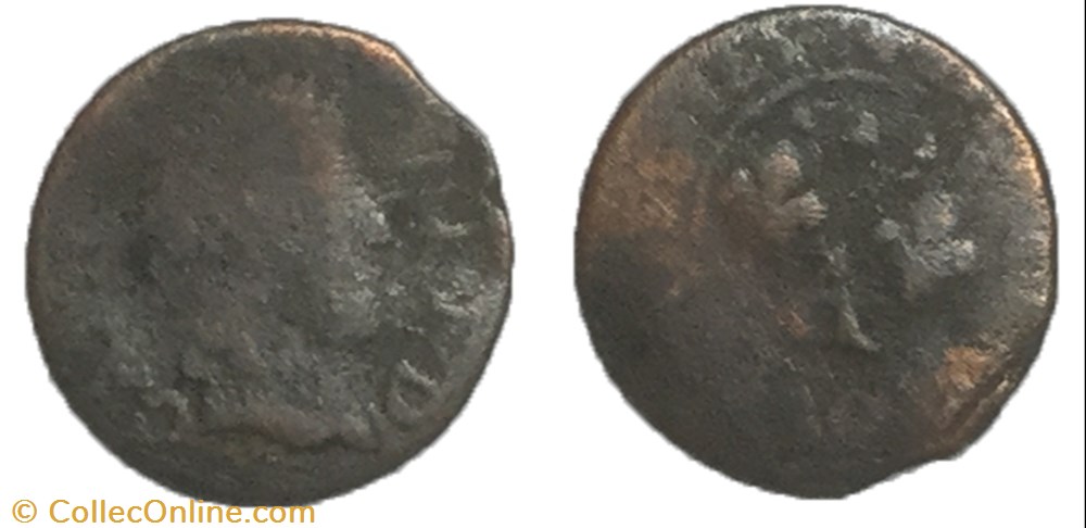 DOMBES - PRINCIPAUTÉ DE DOMBES - GASTON D'ORLÉANS Denier tournois,, monnaie france feodale dombes principaute de dombes gaston orleans denier tournois