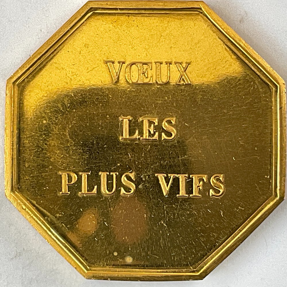 jeton de vœux les plus vifs medailles france jeton de v ux les plus vifs