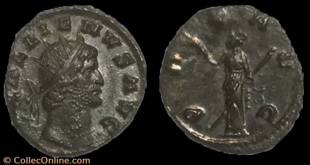 Antoninien GALLIEN monnaie antique av jc ap romaine antoninien gallien