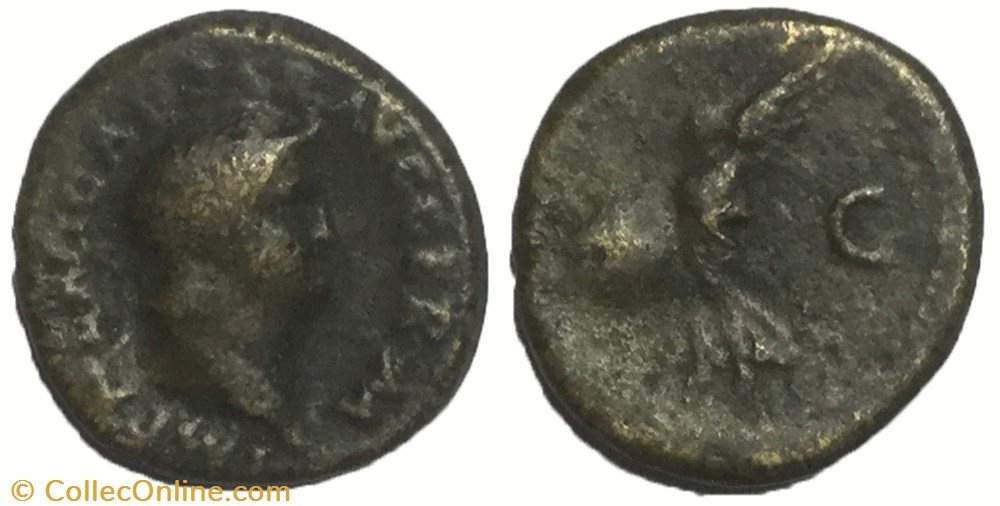 monnaie antique av jc ap romaine as de neron
