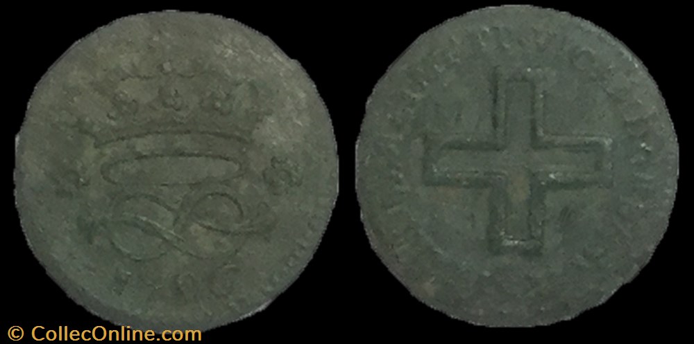 monnaie france royale savoie duche de savoie 2 denier savoie victor amedee iii exile 1796