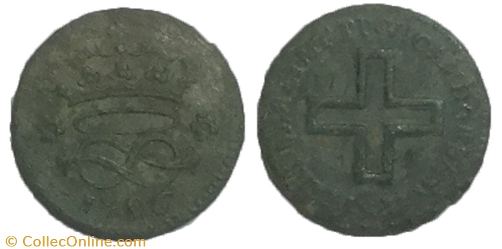 monnaie france royale savoie duche de savoie 2 denier savoie victor amedee iii exile 1796