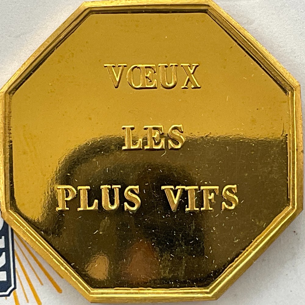 jeton de vœux les plus vifs medailles france jeton de v ux les plus vifs