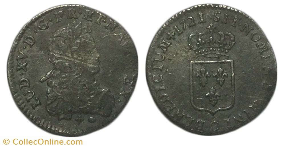 monnaie france royale sixieme ecu louis xv dit le bien aime