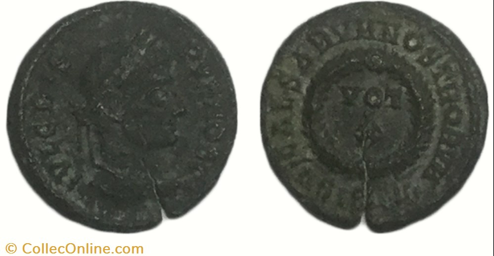 Centenionalis ou nummus CRISPUS monnaie antique av jc ap romaine centenionalis ou nummus crispus