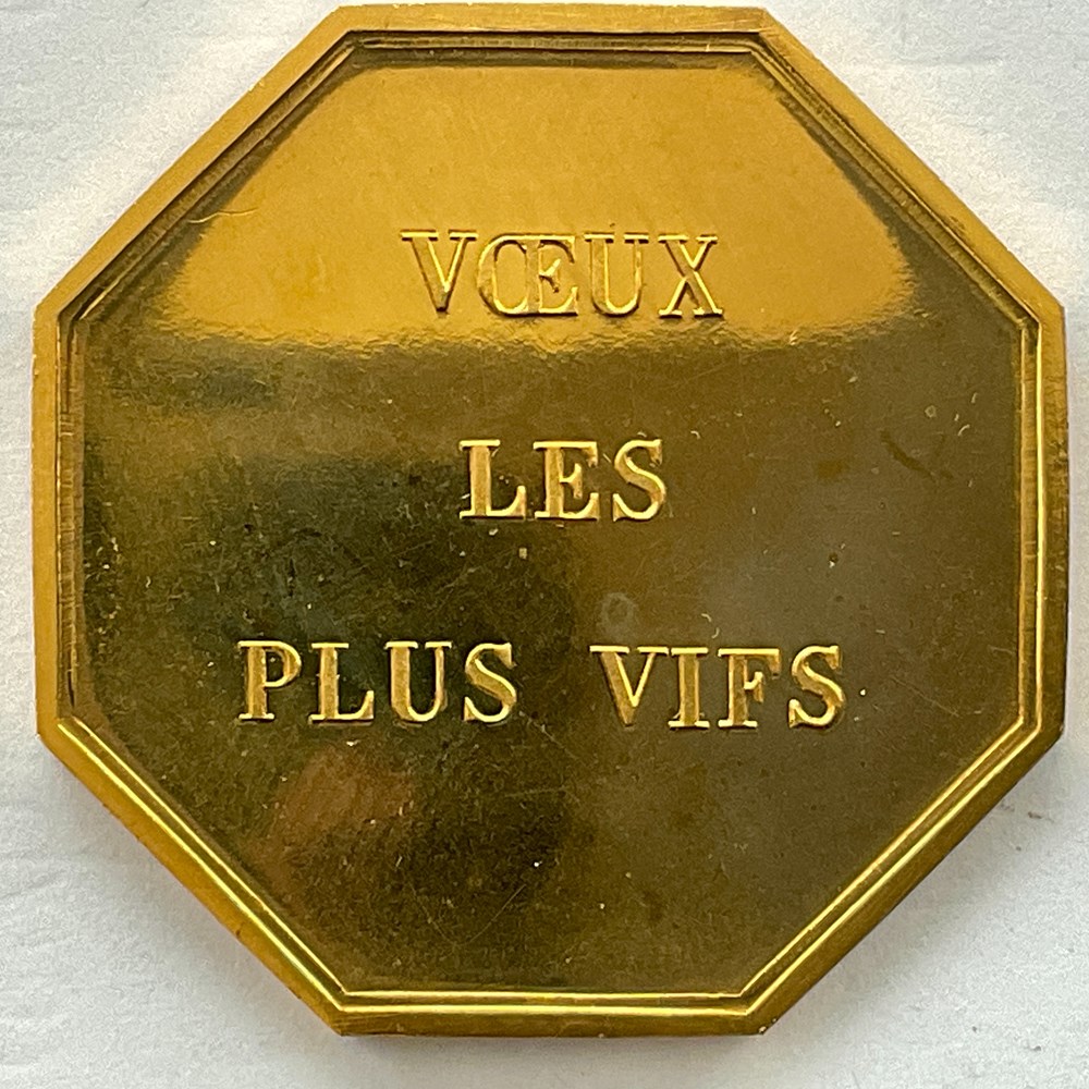 jeton de vœux les plus vifs medailles france jeton de v ux les plus vifs