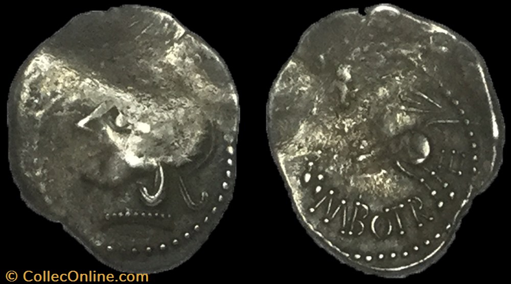 quinaire monnaie antique av jc ap gauloise quinaire