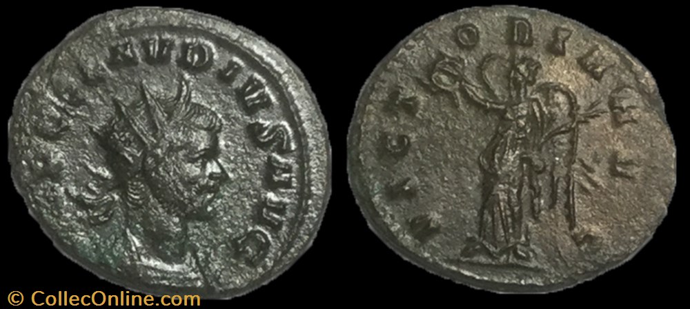 monnaie antique av jc ap romaine antoninien claude ii le gothique