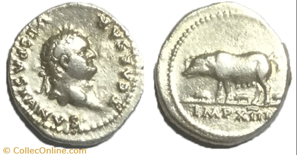 monnaie antique av jc a ap romaine denier titus