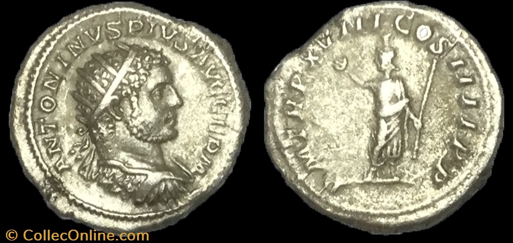 Antoninien CARACALLA monnaie antique av jc ap romaine antoninien caracalla