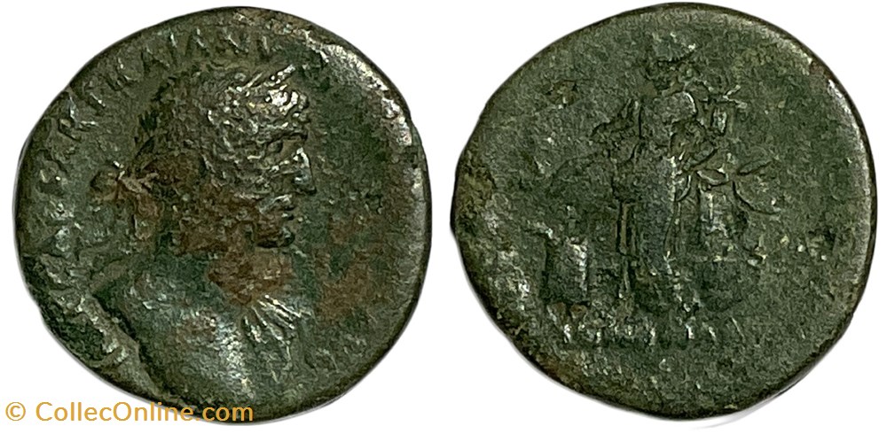 HADRIEN Sesterce monnaies antiques romaines imperiales et republicaines hadrien sesterce