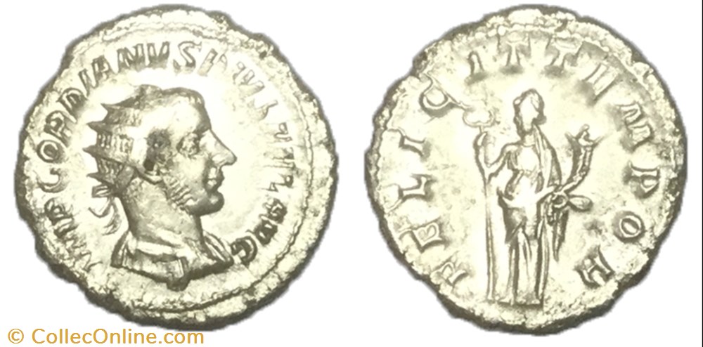 monnaie antique av jc ap romaine antoninien gordien iii
