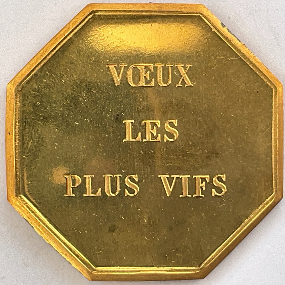 jeton de vœux les plus vifs medailles france jeton de v ux les plus vifs