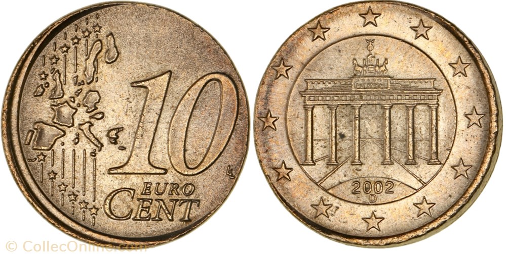 10 centimes monnaie euro a europe 10 centimes