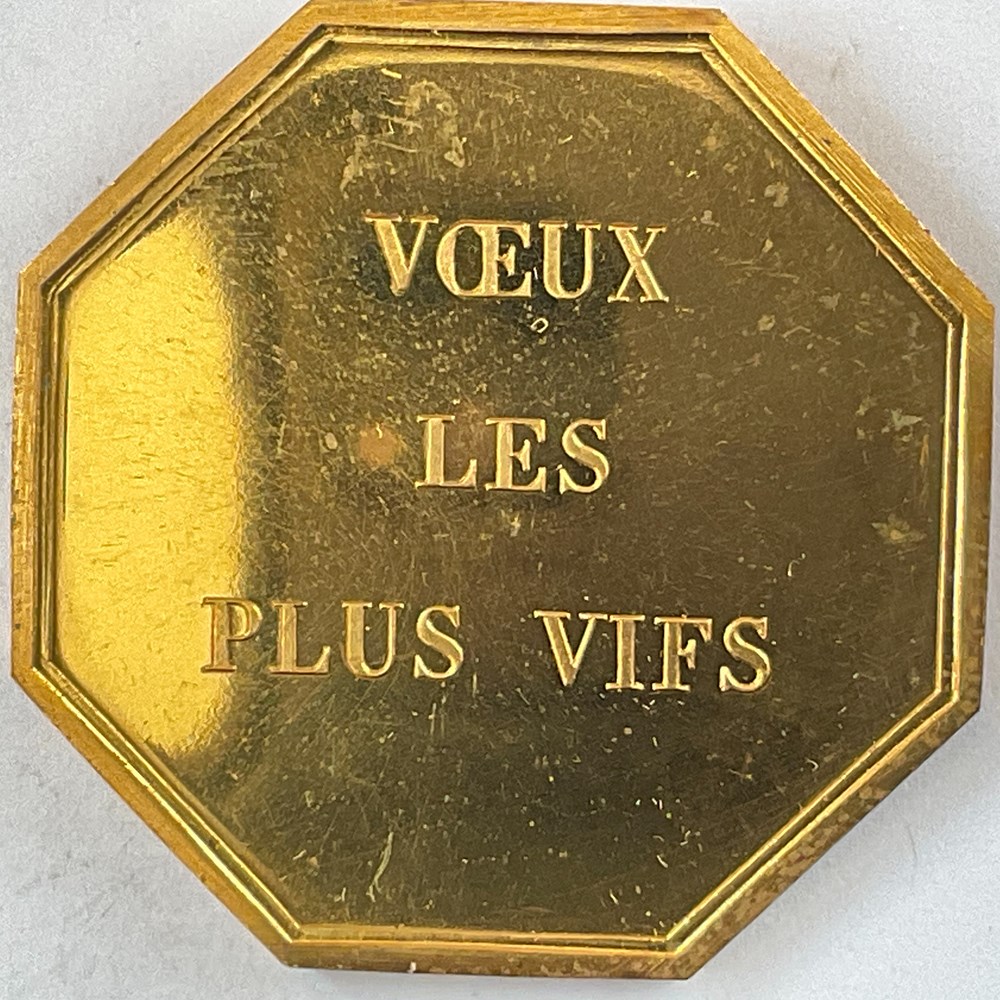 jeton de vœux les plus vifs medailles france jeton de v ux les plus vifs
