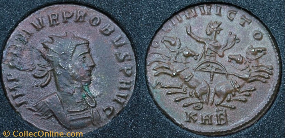 Aurelianus de Probus monnaie antique av jc ap romaine aurelianus de probus